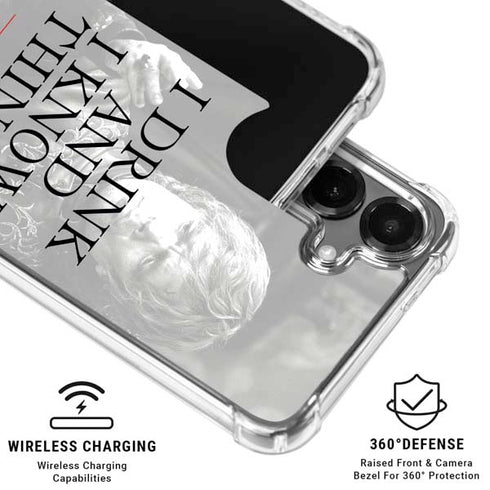 Game of Thrones: Tyrion Lannister Quote Galaxy S26 Clear Case