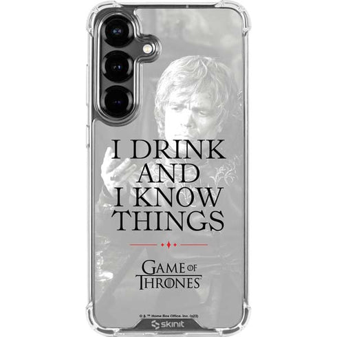 Game of Thrones: Tyrion Lannister Quote Galaxy S26 Plus Clear Case