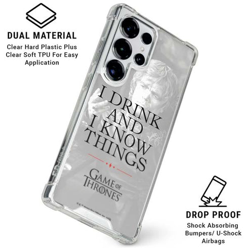 Game of Thrones: Tyrion Lannister Quote Galaxy S26 Ultra Clear Case