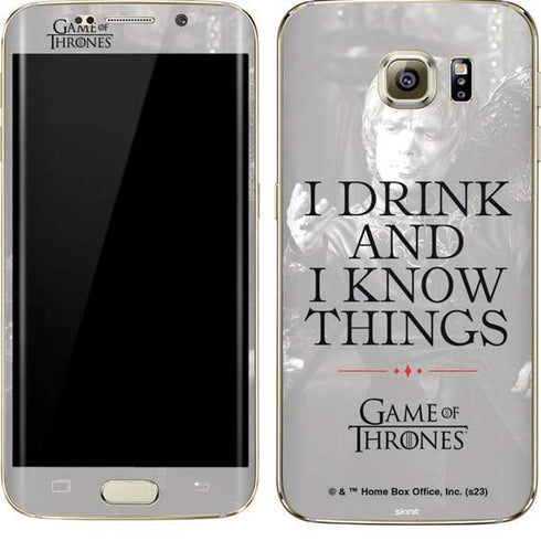 Game of Thrones: Tyrion Lannister Quote Galaxy S7 Edge Skin
