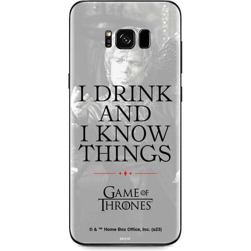 Game of Thrones: Tyrion Lannister Quote Galaxy S8 Plus Skin