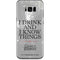 Game of Thrones: Tyrion Lannister Quote Galaxy S8 Plus Skin