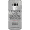 Game of Thrones: Tyrion Lannister Quote Galaxy S8 Skin