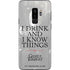 Game of Thrones: Tyrion Lannister Quote Galaxy S9 Plus Skin