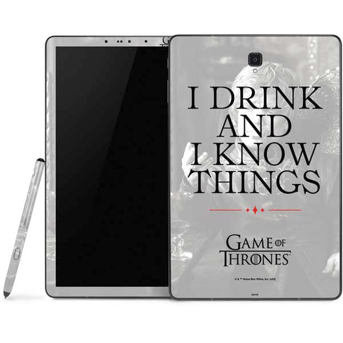 Game of Thrones: Tyrion Lannister Quote Samsung Galaxy Tab Skin