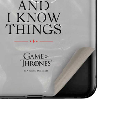 Game of Thrones: Tyrion Lannister Quote Galaxy Z Flip Skin
