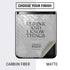 Game of Thrones: Tyrion Lannister Quote Galaxy Z Flip Skin