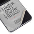 Game of Thrones: Tyrion Lannister Quote Galaxy Z Flip5 5G Skin