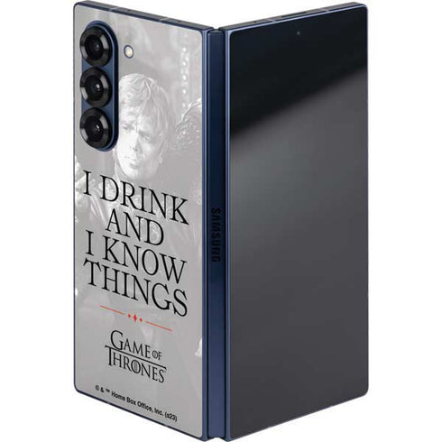 Game of Thrones: Tyrion Lannister Quote Galaxy Z Fold6 Skin