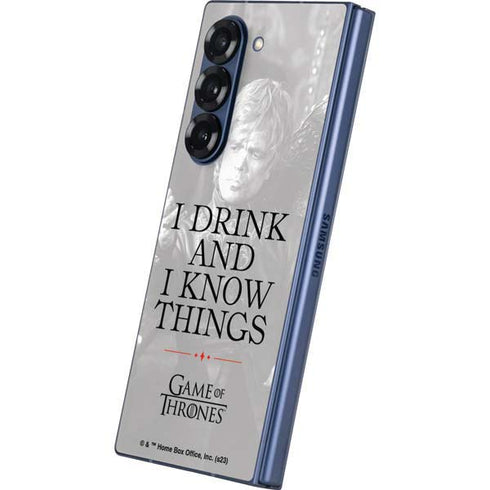 Game of Thrones: Tyrion Lannister Quote Galaxy Z Fold6 Skin