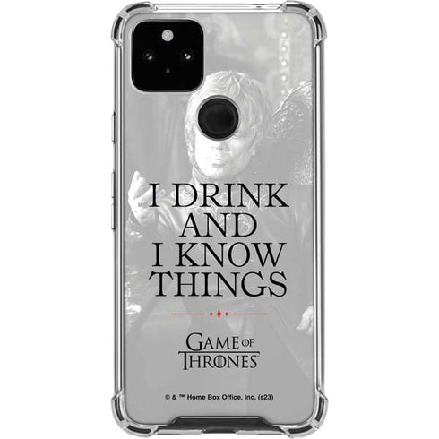 Game of Thrones: Tyrion Lannister Quote Google Pixel 5a 5G Clear Case