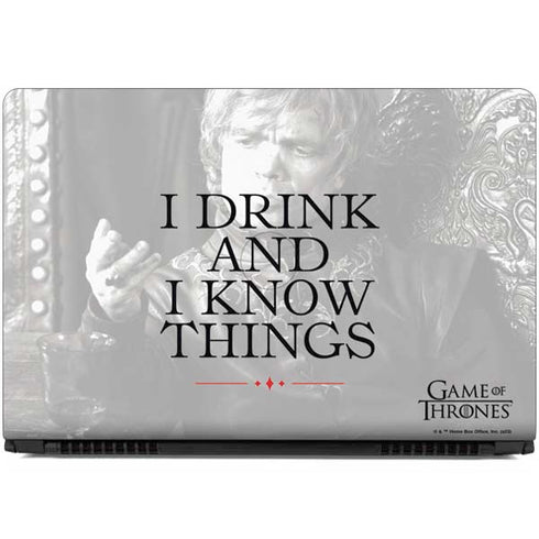 Game of Thrones: Tyrion Lannister Quote Dell Inspiron Skin