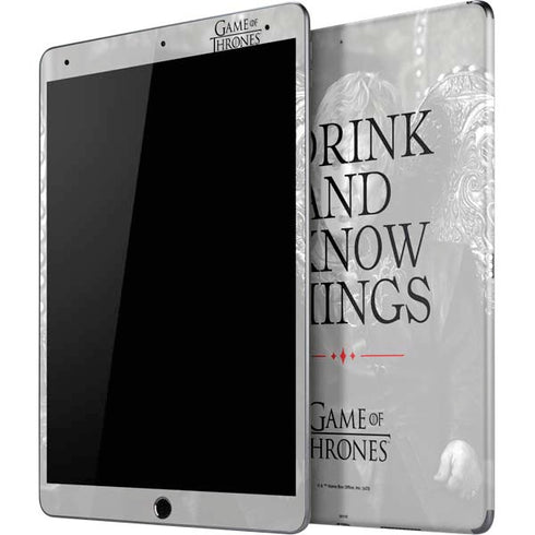 Game of Thrones: Tyrion Lannister Quote iPad Skins