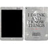 Game of Thrones: Tyrion Lannister Quote Apple iPad Skin