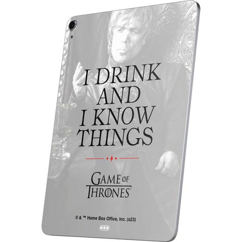 Game of Thrones: Tyrion Lannister Quote Apple iPad Air Skin