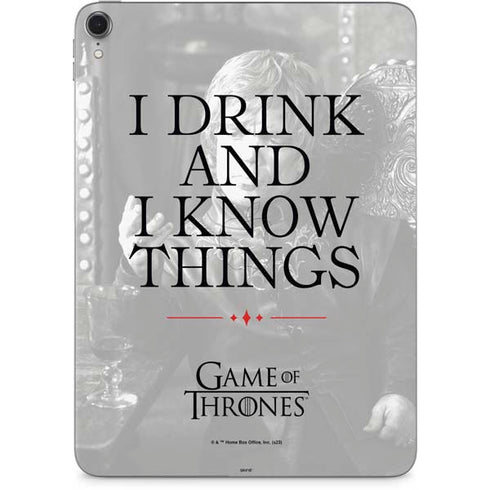 Game of Thrones: Tyrion Lannister Quote Apple iPad Pro Skin