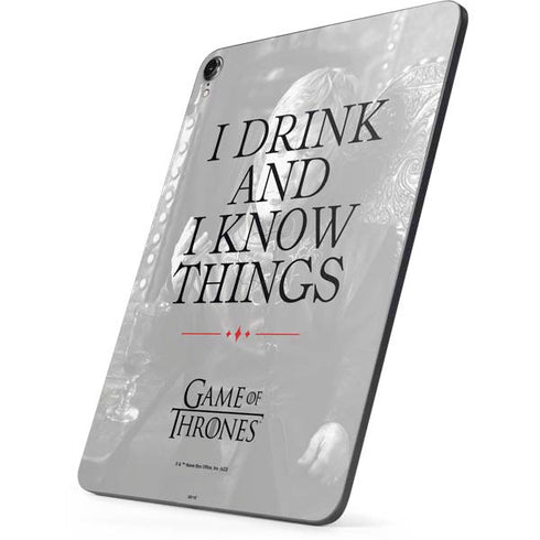 Game of Thrones: Tyrion Lannister Quote Apple iPad Pro Skin