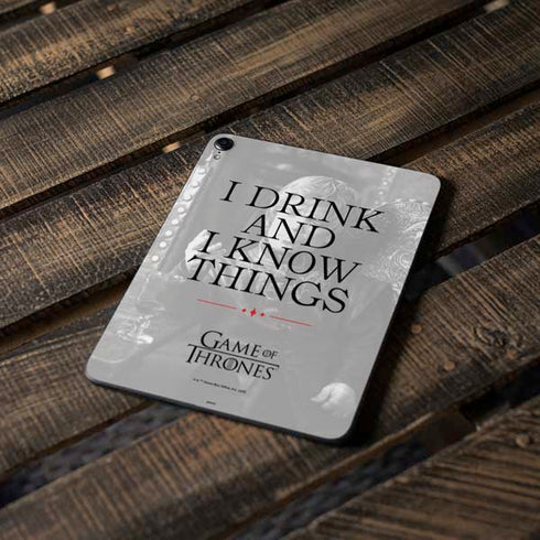 Game of Thrones: Tyrion Lannister Quote Apple iPad Pro Skin