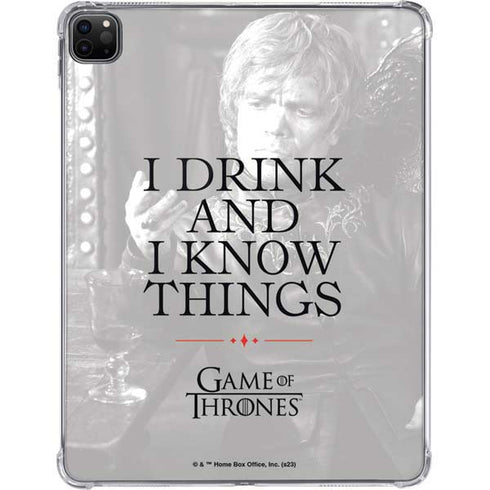 Game of Thrones: Tyrion Lannister Quote iPad Pro 11in (2024) Clear Case