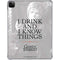 Game of Thrones: Tyrion Lannister Quote iPad Pro 11in (2024) Clear Case