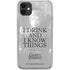 Game of Thrones: Tyrion Lannister Quote iPhone 11 Clear Case