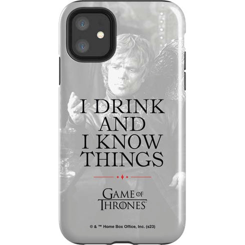 Game of Thrones: Tyrion Lannister Quote iPhone 11 Impact Case