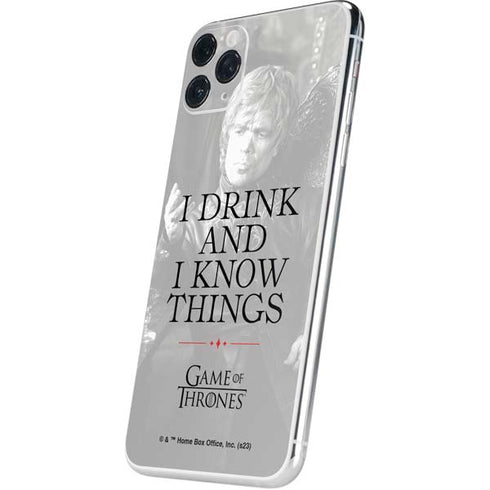Game of Thrones: Tyrion Lannister Quote iPhone 11 Pro Max Skin