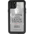 Game of Thrones: Tyrion Lannister Quote iPhone 11 Pro Max Waterproof Case