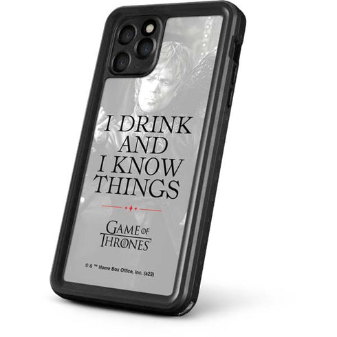 Game of Thrones: Tyrion Lannister Quote iPhone 11 Pro Max Waterproof Case
