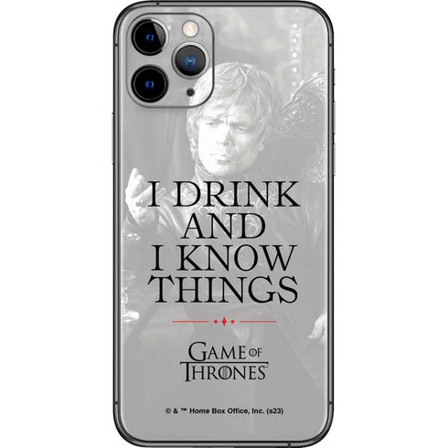Game of Thrones: Tyrion Lannister Quote iPhone 11 Pro Skin
