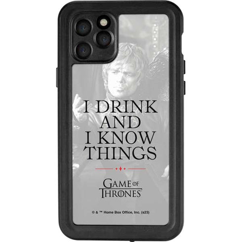Game of Thrones: Tyrion Lannister Quote iPhone 11 Pro Waterproof Case