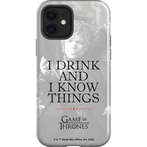 Game of Thrones: Tyrion Lannister Quote iPhone 12 Impact Case
