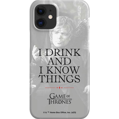 Game of Thrones: Tyrion Lannister Quote iPhone 12 Mini Lite Case