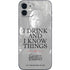 Game of Thrones: Tyrion Lannister Quote iPhone 12 Mini Skin