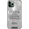 Game of Thrones: Tyrion Lannister Quote iPhone 12 Pro Clear Case