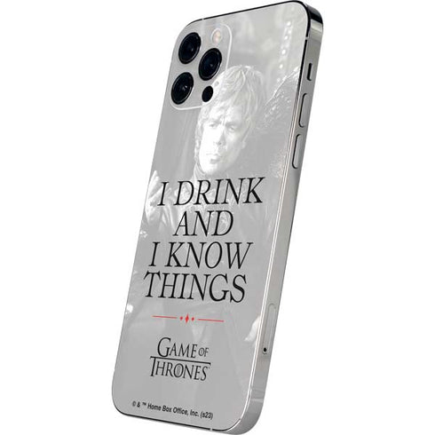 Game of Thrones: Tyrion Lannister Quote iPhone 12 Pro Max Skin