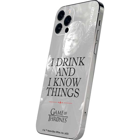 Game of Thrones: Tyrion Lannister Quote iPhone 12 Pro Skin