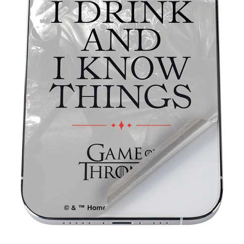 Game of Thrones: Tyrion Lannister Quote iPhone 12 Pro Skin