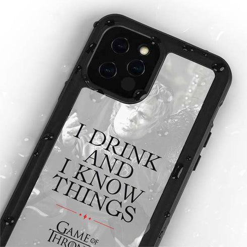 Game of Thrones: Tyrion Lannister Quote iPhone 12 Pro Waterproof Case