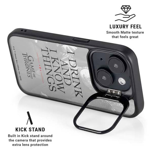 Game of Thrones: Tyrion Lannister Quote iPhone 13 Kickstand Case