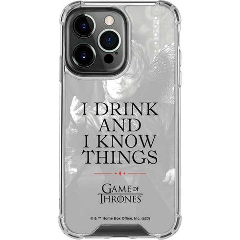 Game of Thrones: Tyrion Lannister Quote iPhone 13 Pro Clear Case