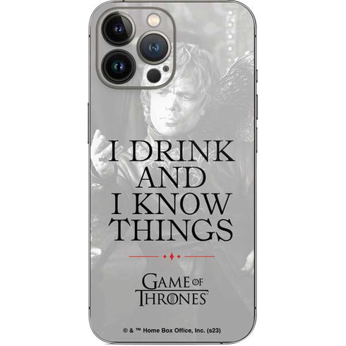 Game of Thrones: Tyrion Lannister Quote iPhone 13 Pro Max Skin