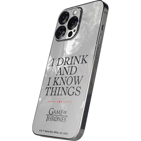Game of Thrones: Tyrion Lannister Quote iPhone 13 Pro Skin