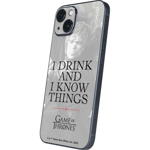 Game of Thrones: Tyrion Lannister Quote iPhone 14 Plus Skin