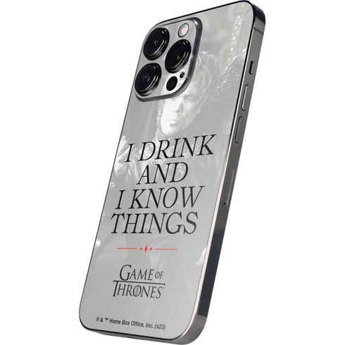 Game of Thrones: Tyrion Lannister Quote iPhone 14 Pro Max Skin