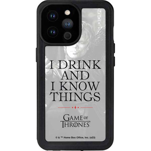 Game of Thrones: Tyrion Lannister Quote iPhone 14 Pro Max Waterproof Case