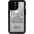 Game of Thrones: Tyrion Lannister Quote iPhone 14 Pro Max Waterproof Case