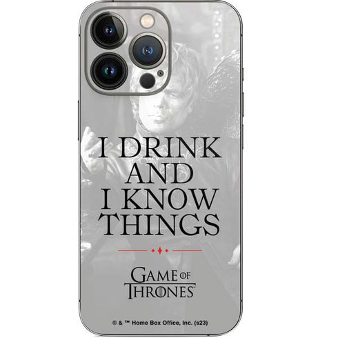 Game of Thrones: Tyrion Lannister Quote iPhone 14 Pro Skin