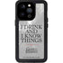 Game of Thrones: Tyrion Lannister Quote iPhone 14 Pro Waterproof Case