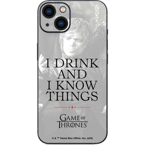 Game of Thrones: Tyrion Lannister Quote iPhone Skins